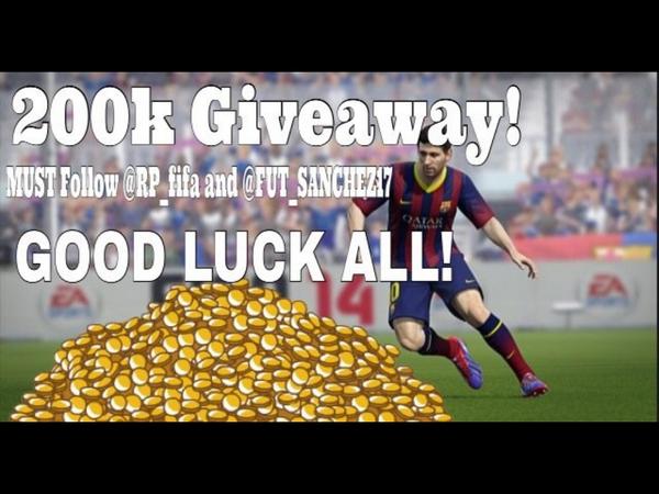 Gavinjohnsonnn_'s tweet image. 200k giveaway 
Must follow @FUT_SANCHEZ17 &amp;amp; @RP_Fifa will check 
Must rt 
Winner at 125rts!! 
S/Os help
