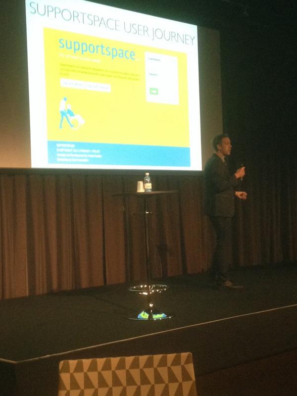 John Callaghan, Future Coders- supportspace, app to manage personal care budgets. @ESPCommunity #dhd14