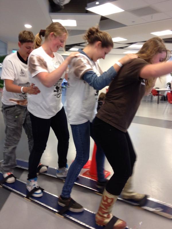 IntroAlmere's tweet image. Teambuilding spellen in @WindesheimFlevo !! #IntroAlmere #IntroAlmere14