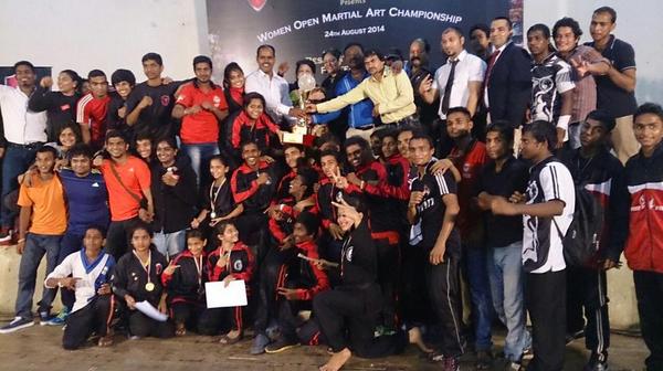 ShieldUrself's tweet image. Shaolin martial arts association of india  wins the champioship trophy at womac- 2014