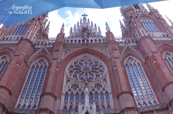 La catedral de la ciudad de #LaPlata presenta un estilo neogótico en la ciudad. goo.gl/Iq127I