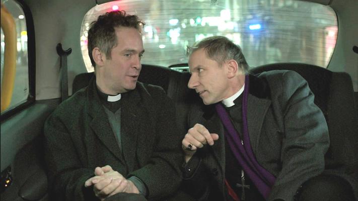 Happy birthday to Rev stars Tom Hollander & Simon McBurney. Were still hoping there will be a Series 4. 