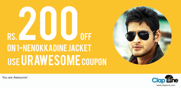 claponepage's tweet photo. 200 off on @1Nenokkadine Jacket http://t.co/OT9AUxTPqY @MaheshBabu_FC @onlymaheshfans #clapone #maheshbabu #Aagadu http://t.co/KTKqL3XVFT