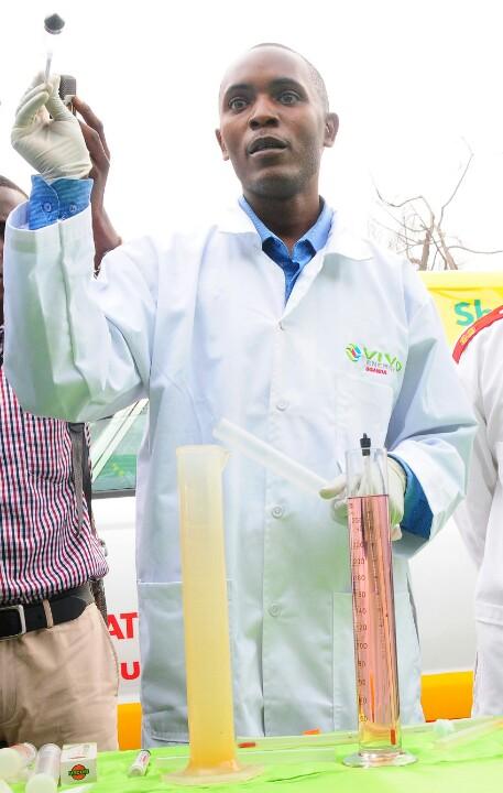 VivoEnergyUg's tweet image. The quality of fuel in your car should matter alot for the life of your car #FuelTesting #UNBSat25 #VivoEnergyUg