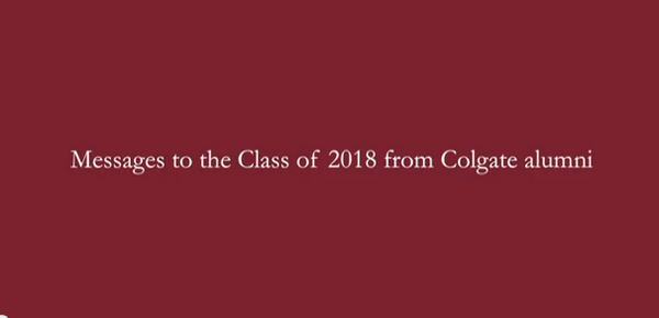 colgateuniv's tweet photo. Welcome #Colgate2018. http://t.co/QaRamfRwos

cc: @CarrieClifford, @blankjess, @eraiber, @joeberlinger http://t.co/sOZl03uAO1