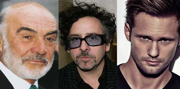Happy to our favorite spy (Sean Connery,84), vampire (Alexander Skarsgard, 38) & director (Tim Burton, 56) 