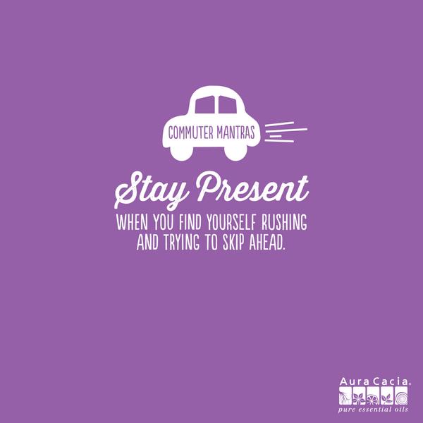 AuraCacia's tweet photo. Tomorrow will come soon enough, how do you root yourself in the present? #mantra #calmcommute http://t.co/LsE809IDbe