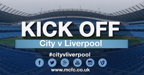 0. And #mcfc get the game under way! COME ON CITY!!