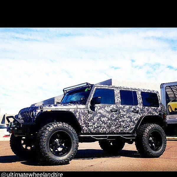 FAB on Twitter: "By @ultimatewheelandtire "2014 Jeep Wrangler with a ...