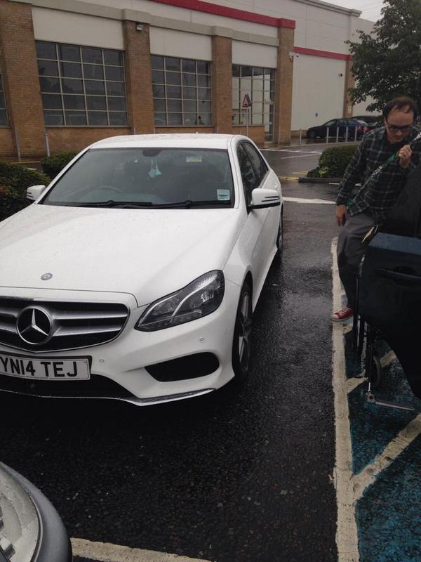 Shaming YN14 TEJ parked in a disabled space <a href="/Costco/">Costco</a> in Lakeside. #WantMySpaceTakeMyDisability Thank you to Any