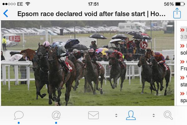 Annelicd's tweet photo. Jockeys can barely see in front off them let alone a white flag #voidrace poor visibility Humidor @GBakerRacing http://t.co/qk6B8vylVp