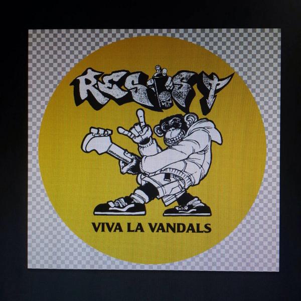 New pin from resist x hc punk from bandung-indonesia