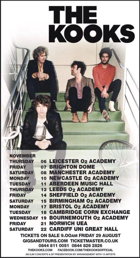 love_the_kooks's tweet photo. AM I DREAMING? #TheKooks #Tour #kooks4 http://t.co/kIbDwKzooz