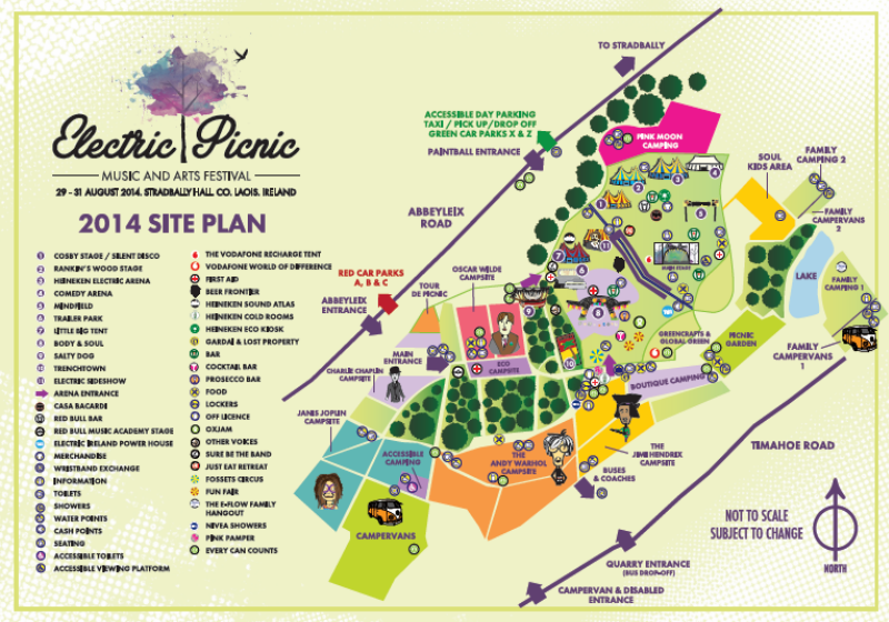 Electric Picnic on Twitter "The ElectricPicnic2014 site map is now