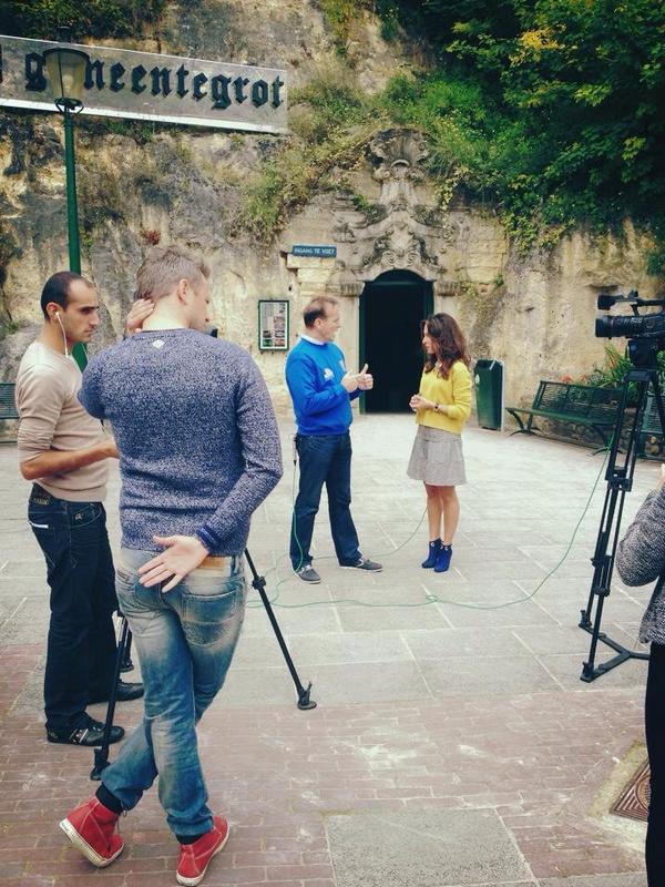 Vandaag door <a href="/RTL4/">RTL</a> opnames gemaakt voor tv-programma Life is Beautiful bij <a href="/CaveExperience_/">Cave Experience</a> gemeentegrot Valkenburg.