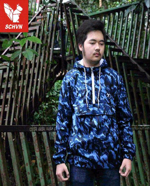 #NewArrival Cagoule Blue Camo - Size M/L/XL - IDR 200k Free sticker info order 3130813D/088802107138