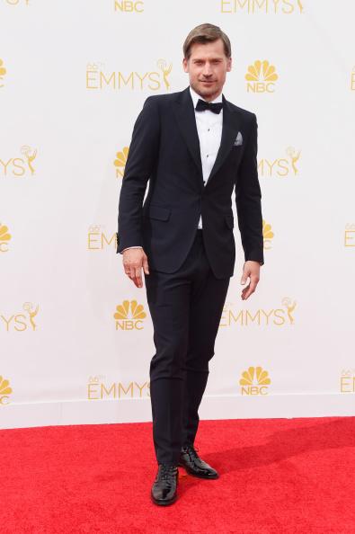 TheWallGroup's tweet photo. Nikolaj Coster-Waldu looking dapper on the #Emmys red carpet. Stylist: @ilariaurbinati. Grooming: @EricaSauer. http://t.co/aOQQlRKk8k