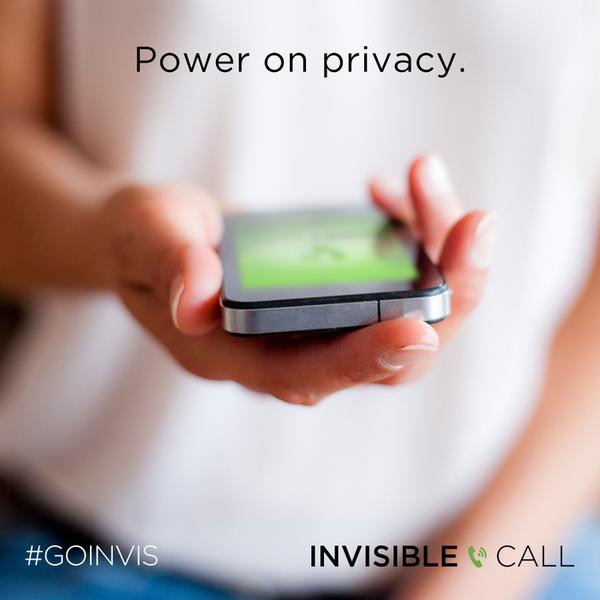 GoInvis's tweet image. Is your line secure? It is when you're using #InvisibleCall. #GoInvis