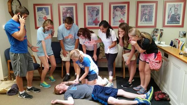 UKOccHealthSafe's tweet image. #FUSION2014 project team, Bluegrass Chapter of the American Red Cross.