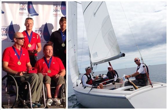 Woohoo MT <a href="/CDNParalympics/">Canadian Paralympic Team</a>: Congrats to sonar team Tingley/Campbell/Lutes for bringing home a silver <a href="/IFDSWorlds2014/">IFDSWorlds2014</a>!