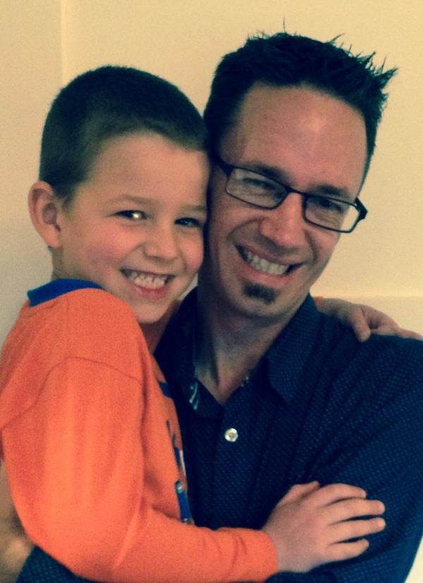 These 2 guys celebrate their bday today! ODW founder, Robbie &amp; son, Will. We will also launch our 1st cause today!