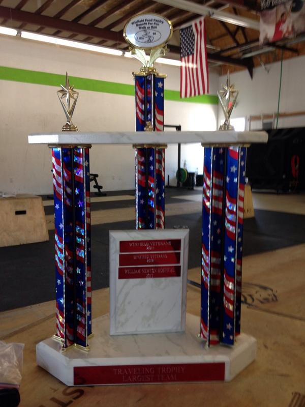 PantryRun's tweet image. Have you started you team for the Winfield Community Food Pantry Run? Largest team will receive the traveling trophy