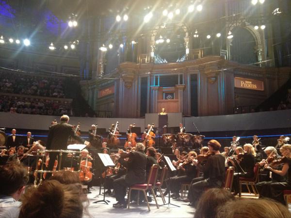CriB3001's tweet image. BBC Prom 52: the best so far!  #bbcproms #bbcproms2014 #bankholiday #London