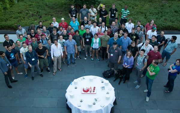 CakePHP 2014 attendees in Madrid