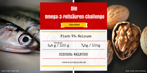 stays's tweet photo. Die Omega-3-Fettsäure-Challenge: Fisch vs. Walnuss (Das Ergebnis hat mich umgehauen) http://t.co/WUzGUz2Wuz http://t.co/HLA2AjW55i