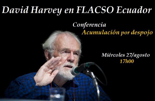 JuanPoncej's tweet photo. Este miércoles, @profdavidharvey en @FLACSOec
Entrada libre
#Quito 
https://t.co/nWsLtiRA0E http://t.co/qTYlq39MGU http://t.co/OygoY2tK21