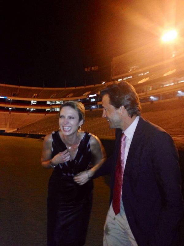 Kpauley2's tweet photo. @arobach Wishing you were here this weekend for the #sanfordbaptism  #beatclemson http://t.co/AqIeGz2UZb