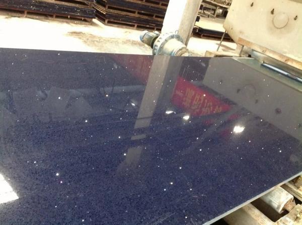 ericstonefool's tweet image. Stellar Blue Quartz Slab