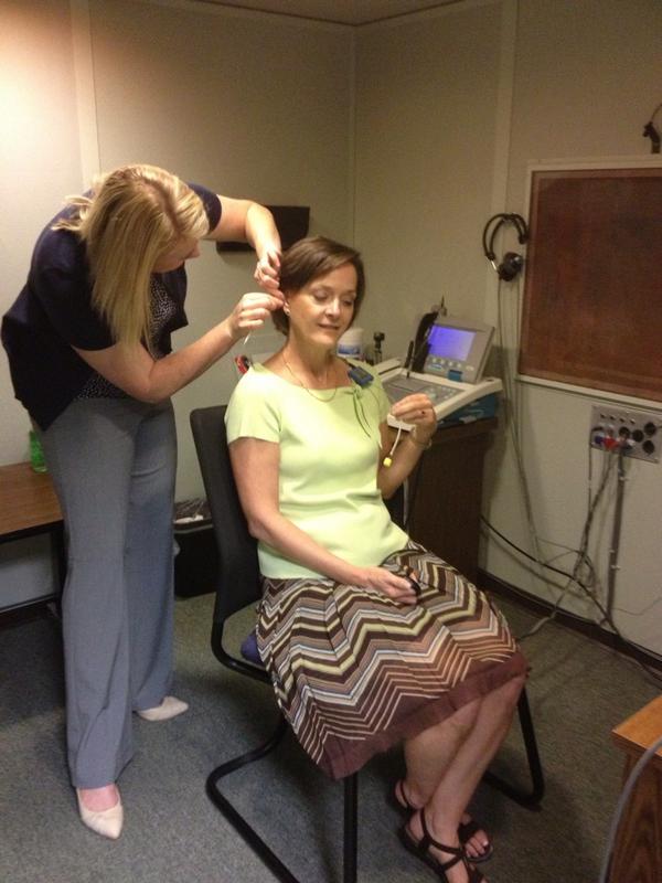 Thanks to <a href="/DeanLSUHSS/">Dean of LSUHSS</a> for visiting the LSU Speech Language Hearing Clinic #hearinghealth