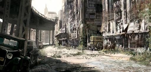 SF_Poison's tweet image. Walks down the industrial street" I wish dad was here. We would've gotten ice cream...