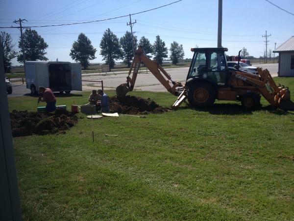 We have water!  After a couple snafu's we have water.