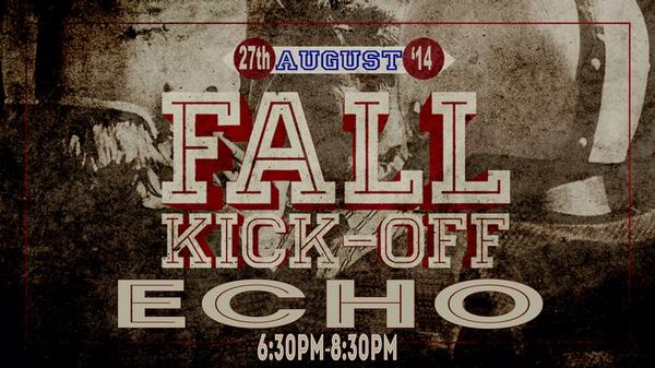 derekcoy's tweet photo. Who's ready for Wednesday night? Let's share this photo and tag friends you would like to see there! #echo2014 http://t.co/ebBRc7cx72