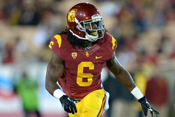 ESPNCFB's tweet photo. USC team captain Josh Shaw (CB) sprained both ankles jumping to save his nephew http://t.co/bp1gUaJLVO http://t.co/J9WIVqGbYu