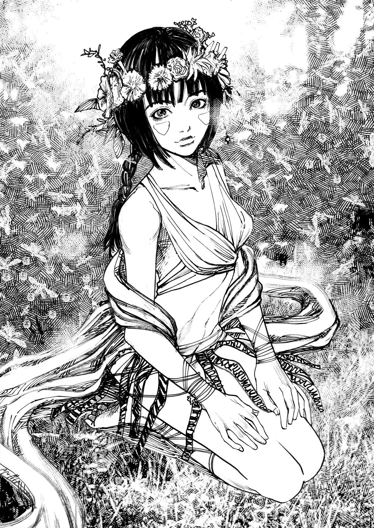 玉井雪雄 今発売中の週刊スピリッツに ケダマメ が載っております 雑誌サイズで読むように描いております 是非スピリッツ本誌でお読みください 絵はまゆの設定画です Http T Co Rzlyrylrbi Twitter