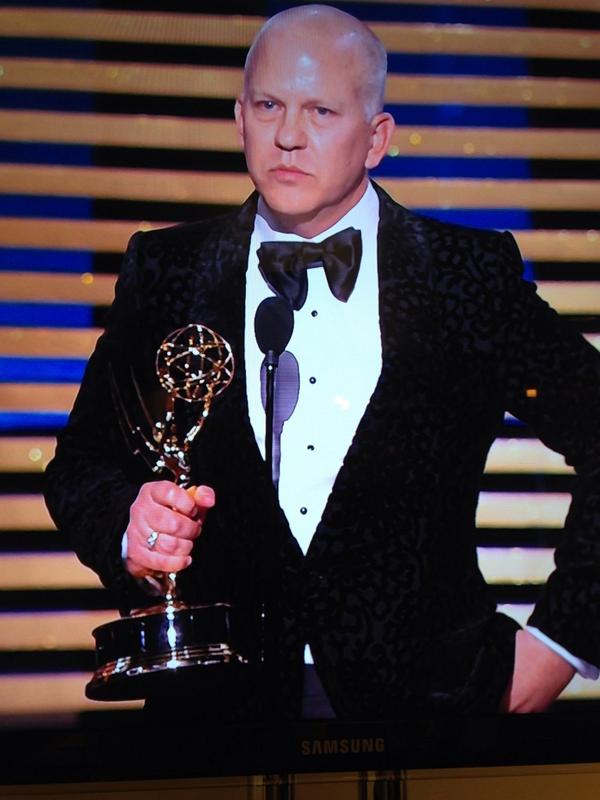 EW's tweet image. And the #Emmy for Outstanding TV Movie goes to...'The Normal Heart!' #Emmys #EWEmmys