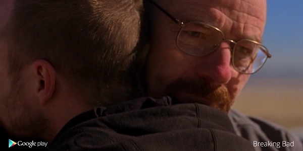 GooglePlay's tweet image. I’m the one who hugs. Congrats to this year’s Best Drama, @BreakingBad_AMC! goo.gl/NlTZOw