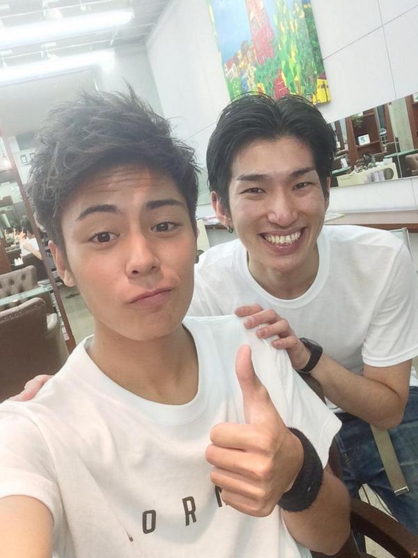 Lipps リップス 美容室 Auf Twitter 今日は 大野ヨウくんが撮影に来てくれました 超カッコいいliarsのバンドマン 皆チェックしてね ヨウ君いつもありがとう Http T Co De3mtguwfi