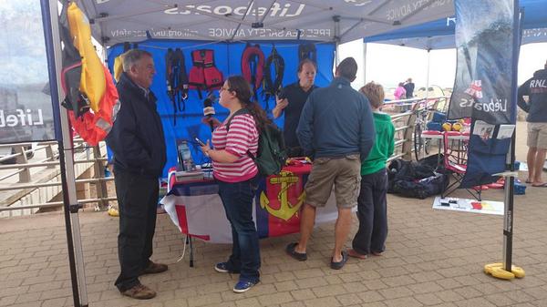 ExmouthRNLI's tweet photo. Interviews with our volunteers every day this week at 12.40pm with @bayfmradio listen online: http://t.co/lPX0HH98Vc http://t.co/f3R36MOv4f