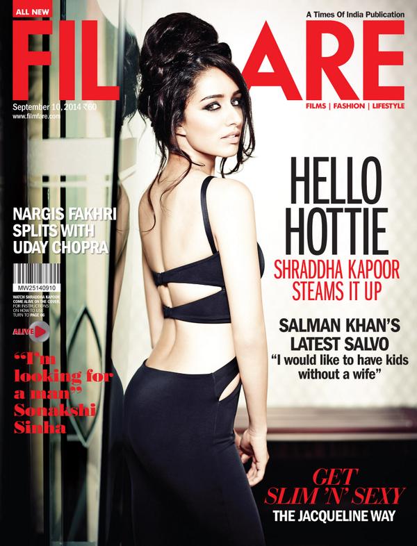 Shraddha Kapoor on the cover of Filmfare september 2014 - Page 3 | Bollywood