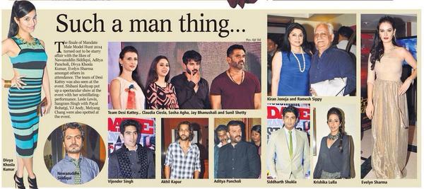 Siddians's tweet photo. @sidharth_shukla at #MandateModelHunt 2014
Photo credits : @honey1925 :) http://t.co/O1FrMHsboJ