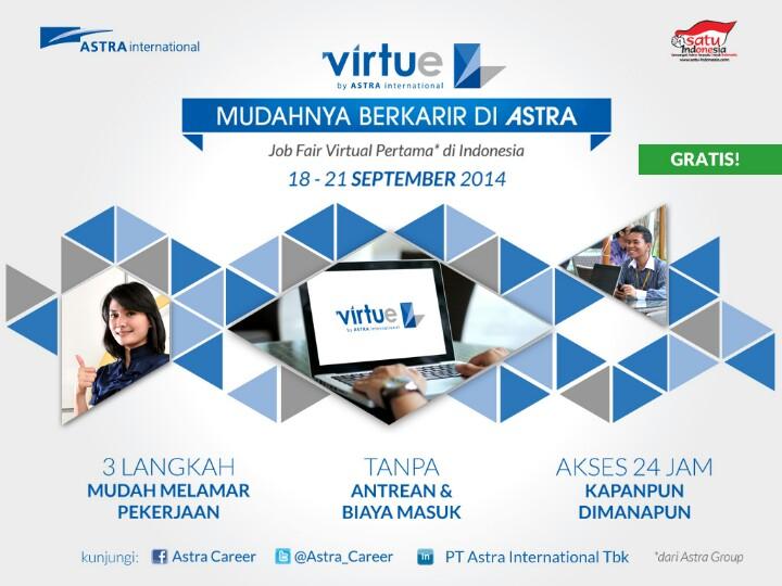 Astra Virtual Job Fair - Direktorat Kemitraan & Alumni 