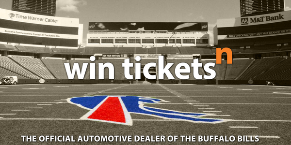 NorthtownAuto's tweet photo. CONTEST! RT &amp; follow to win 2 tix &amp; on-field passes to Thurs. #Bills game - We'll pick 2 winners @ 4PM! #BillsMafia http://t.co/C0caDZuQc1
