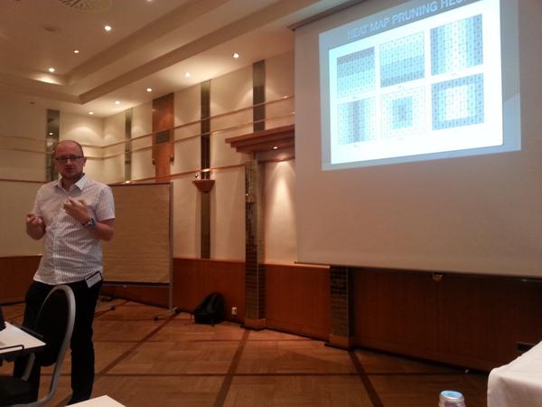 Nick Sephton talking about applying MCTS to LORDS OF WAR, board/card game; heuristic pruning FTW. /cc <a href="/LeGrandPoisson/">Nick Sephton</a>