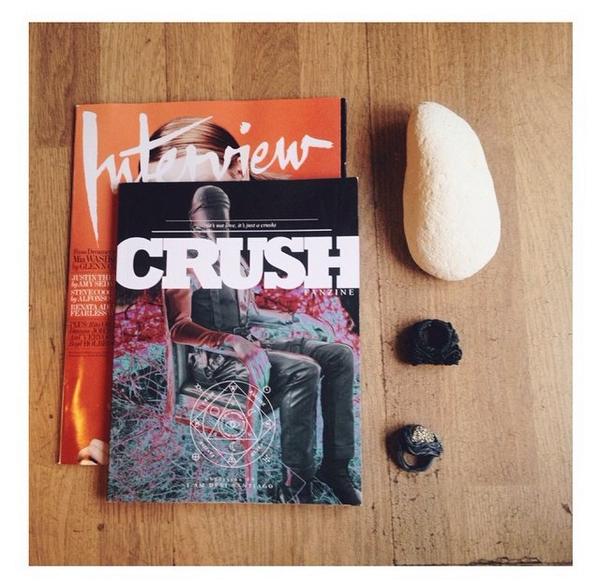 KHANINN_'s tweet photo. #KHANINN @InterviewMag #jewelry #handmade #black #grey #ring #rock #ore #accessories #style #fashion #magazines http://t.co/l0UWF1SnQD