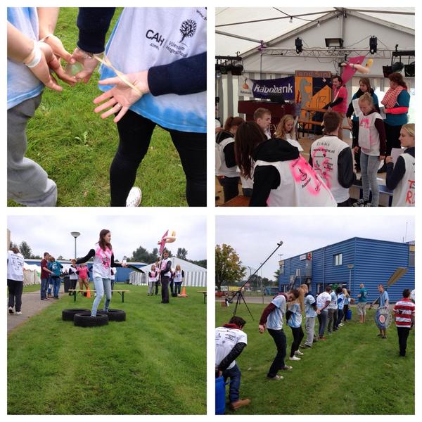 IntroAlmere's tweet image. Teambuilding spellen!! #IntroAlmere #IntroAlmere14