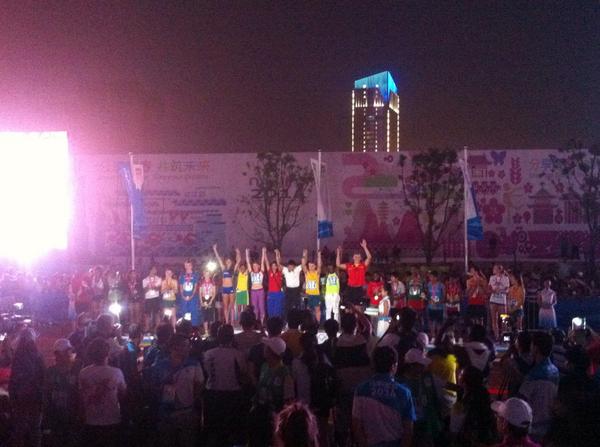 nanjing2014yog's tweet photo. Congrats to the 8x100m mixed team relay gold medal Team 034! #yogathletics #nanjing2014 @youtholympics http://t.co/6236NsS55M